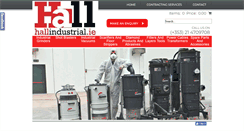 Desktop Screenshot of hallindustrial.ie